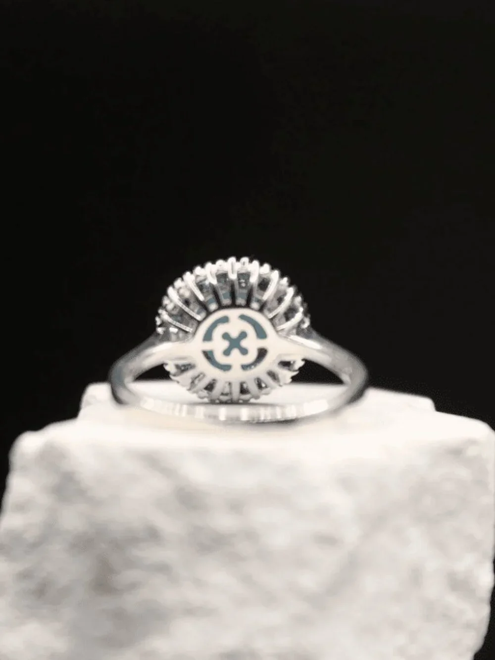 Aqua Night Turquoise Ring